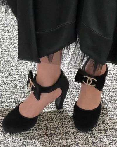 CHANEL 리본 펌프스 힐