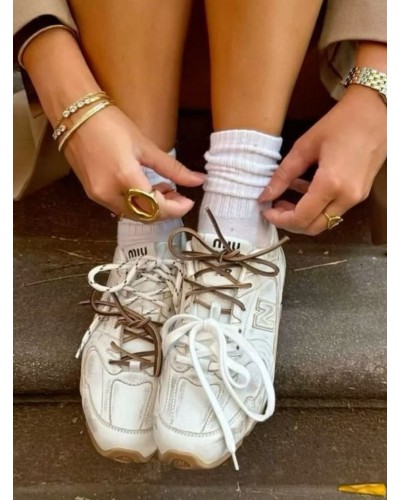 Miumiu X NB  530 레더 스니커즈(+2color)