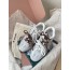 MIU X NB  레더 스니커즈