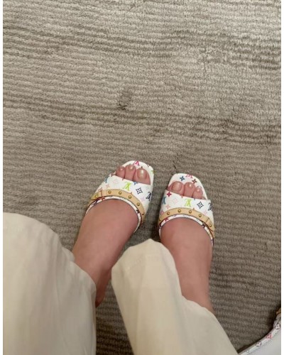 LV x Murakami 샌들 힐 (+3color)