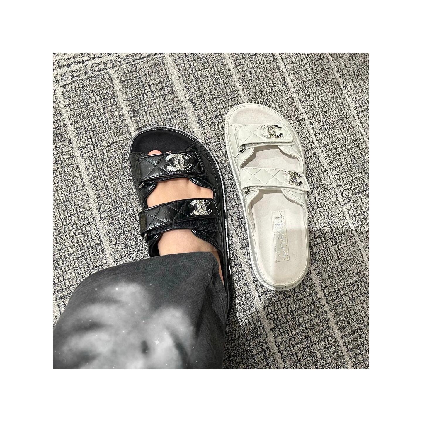CHANEL 퀼팅 샌들/슬리퍼 2TYPE