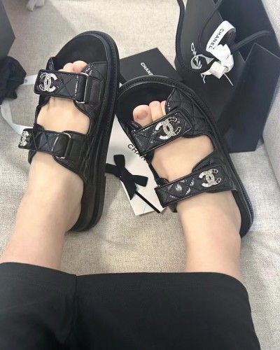 CHANEL cc로고 슬리퍼