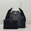 CH 25s 블랙 데님 호보백 2size