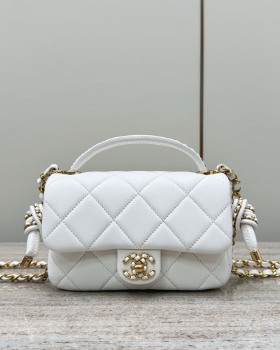 Ch 25C braided knot bag