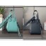 부드러운 그레인드 송아지 가죽 컴팩트 해먹백 2color
