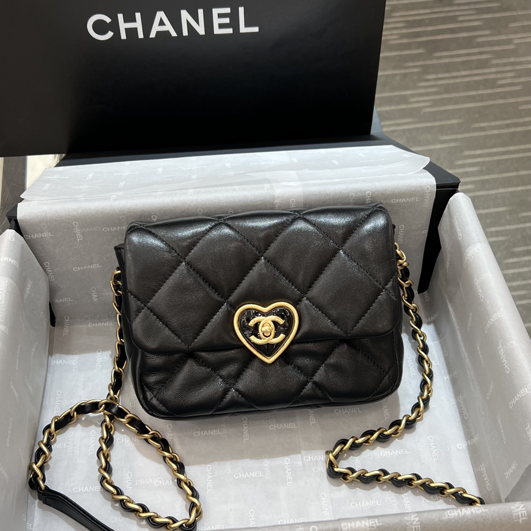 Ch 하트버클 에나멜 18cm