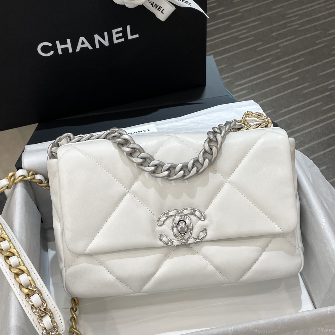 Ch 19백 화이트 실버 26cm