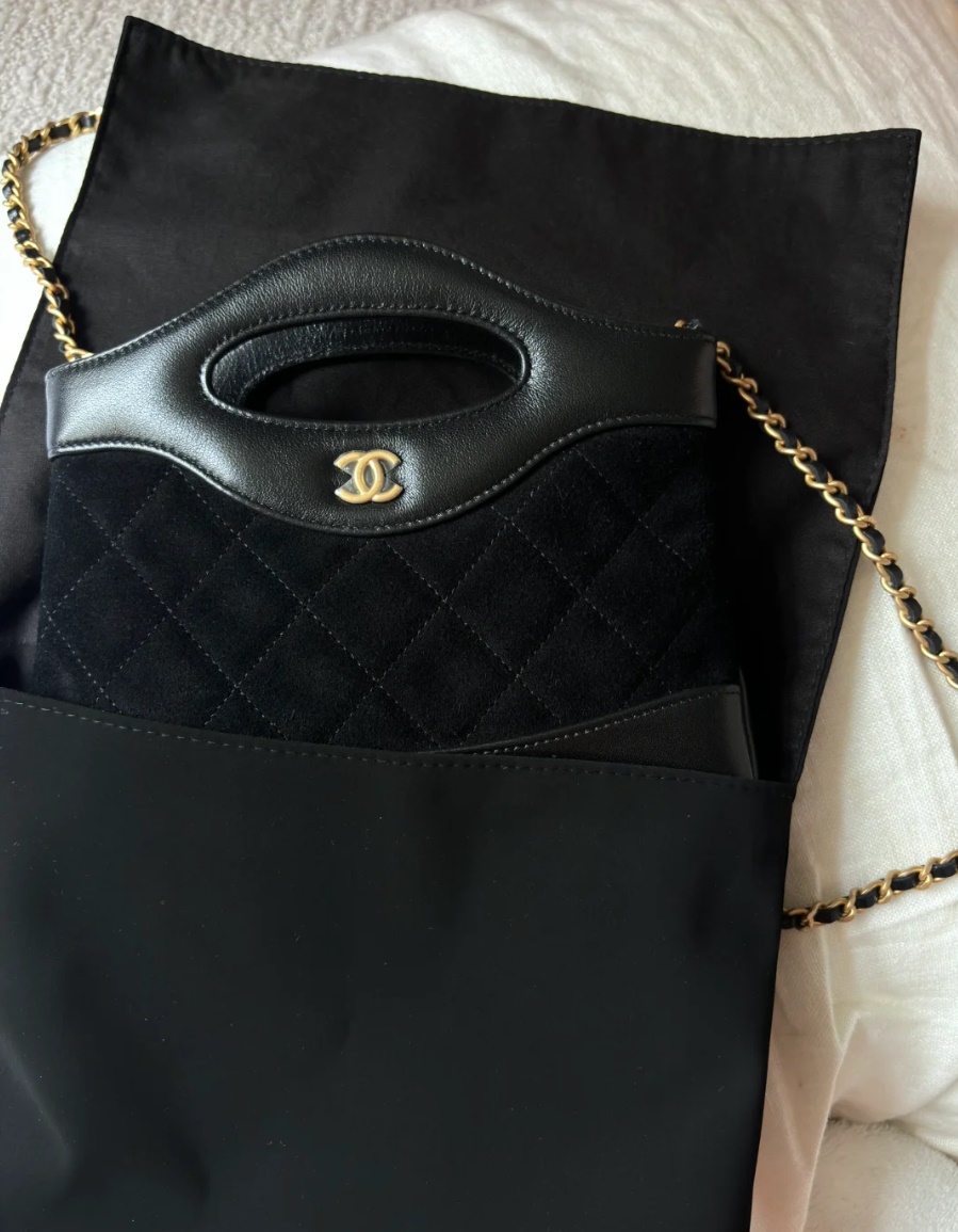 Chanel 31 Nano 샤넬 나노 스웨이드 (+premium)