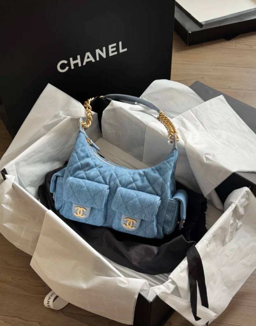 CHANEL 25 Demim Hobo (+premium)