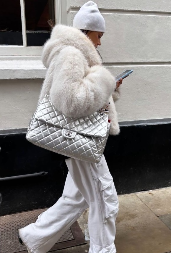 CHANEL Sliver CF 40 Flap(+premium)