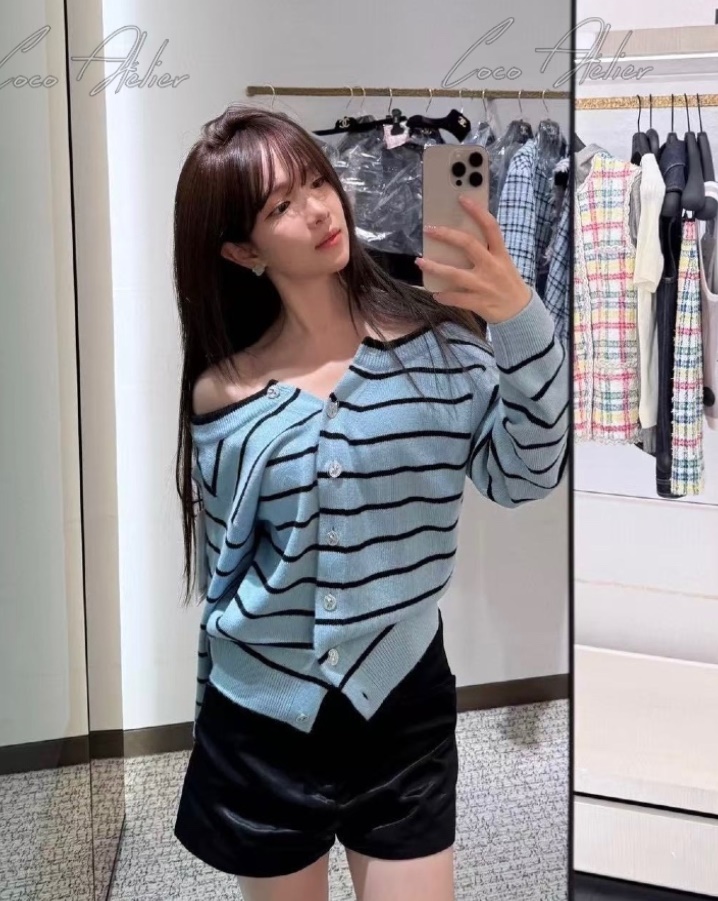 CHANEL 샤넬 제니 캐시미어 가디건