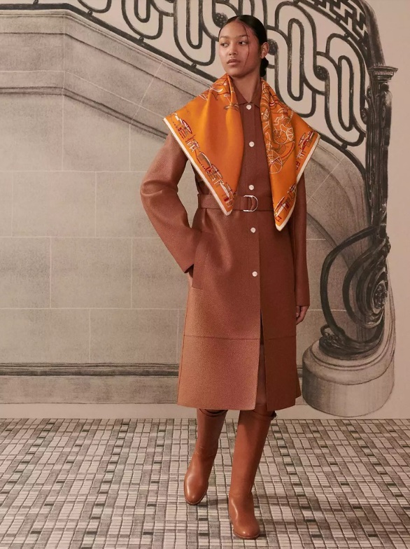 [HERMES] 컴플리션 에퀴스트레 스카프 90