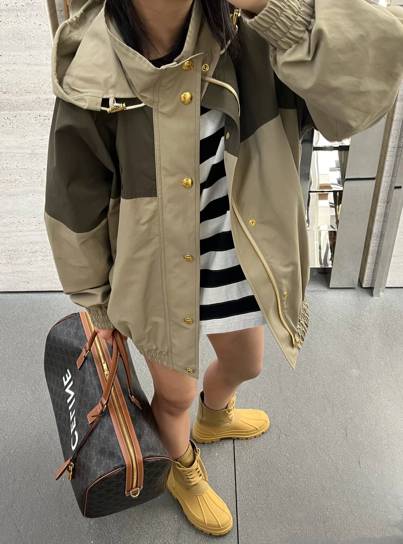 Celine 셀린느 트리오페 바람막이