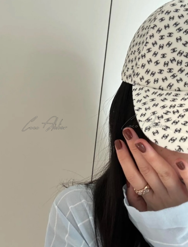 CHANEL 샤넬 cc 볼캡 모자
