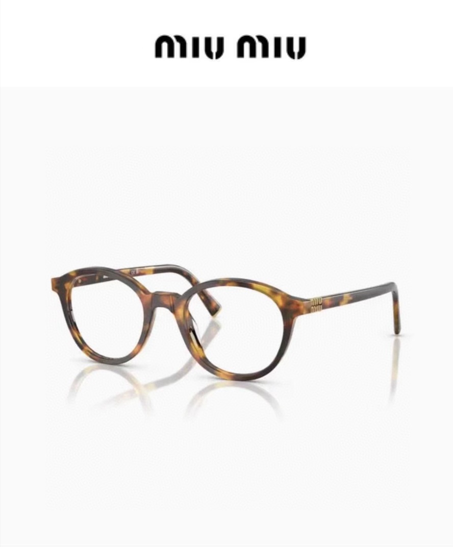 Miumiu 미우미우 라운드 뿔테 안경 &선글라스