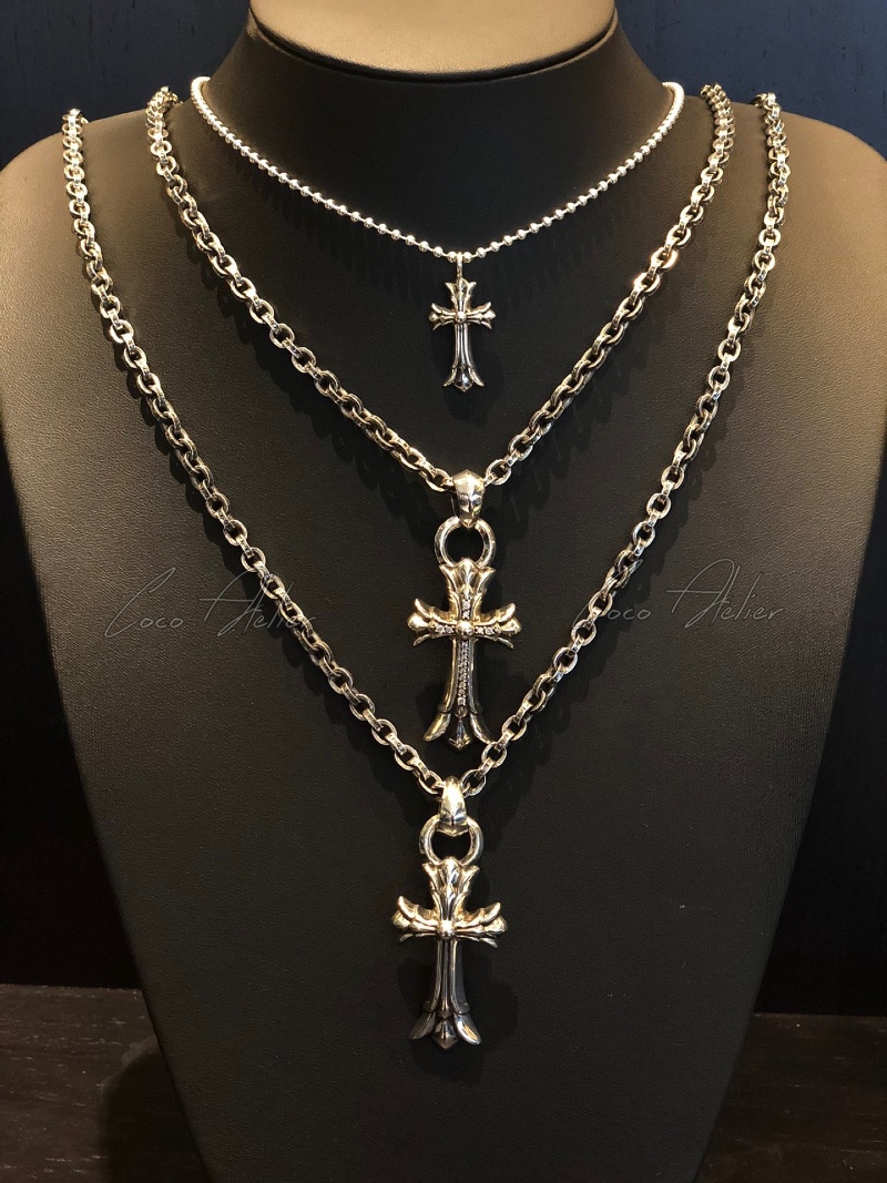 Chrome Hearts 더블타이니 목걸이(+3type)