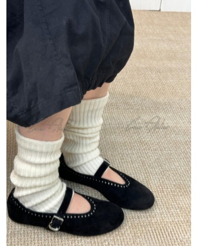 Alaia 알라이아 메리제인 플랫