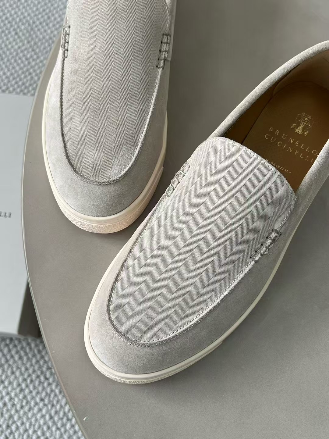 Brunello Cucinelli 브루넬로 쿠치넬리 스웨이드 로퍼 +7color