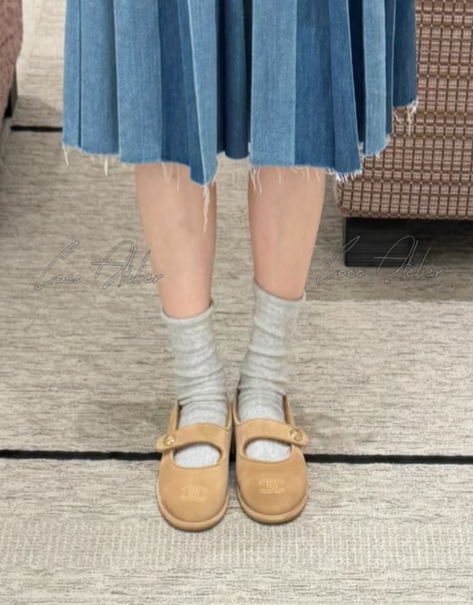 CHANEL 샤넬 모카신 메리제인 플랫