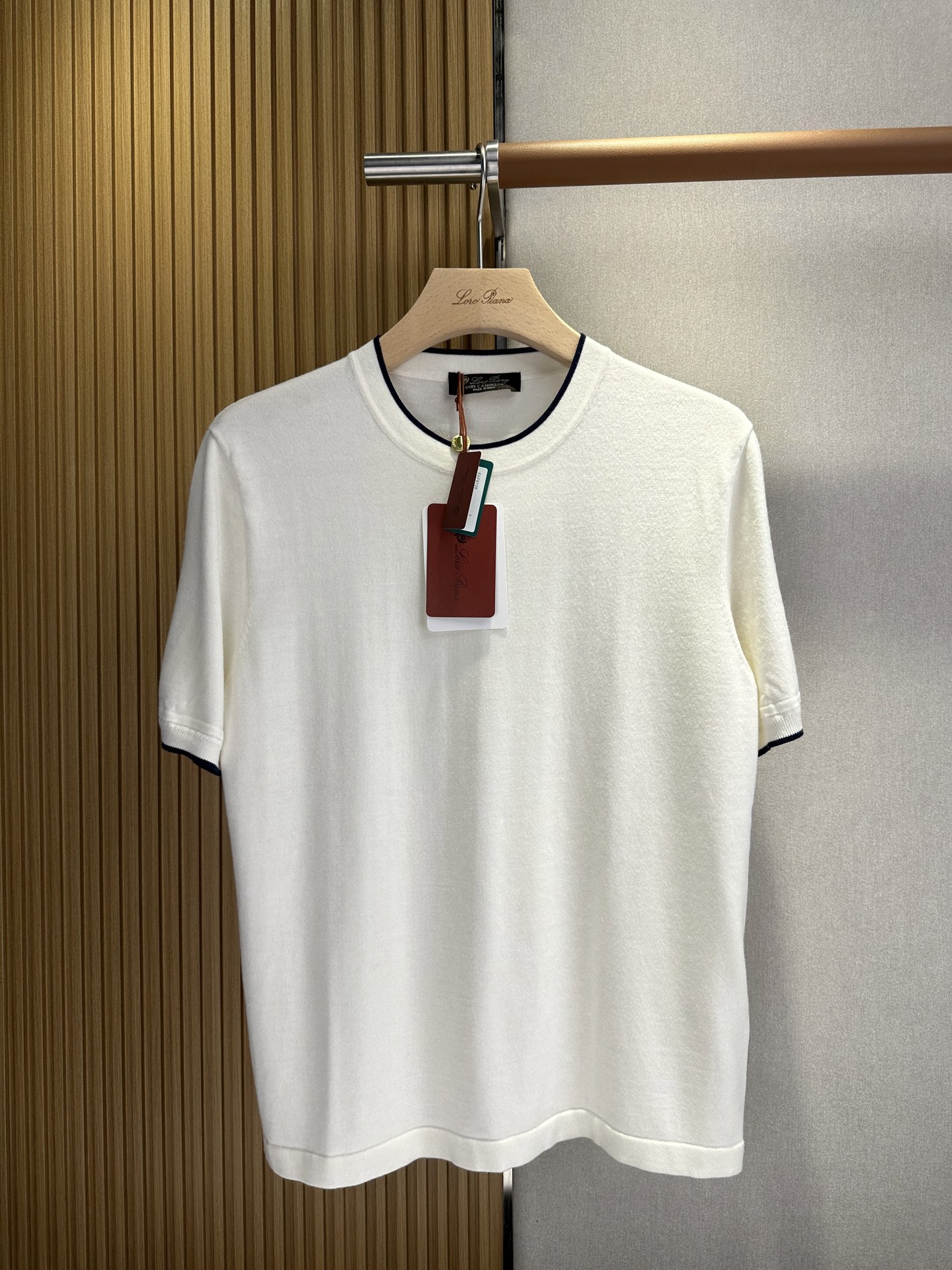 Loro Piana 로로피아나 라운드넥 반팔 티셔츠 +2color