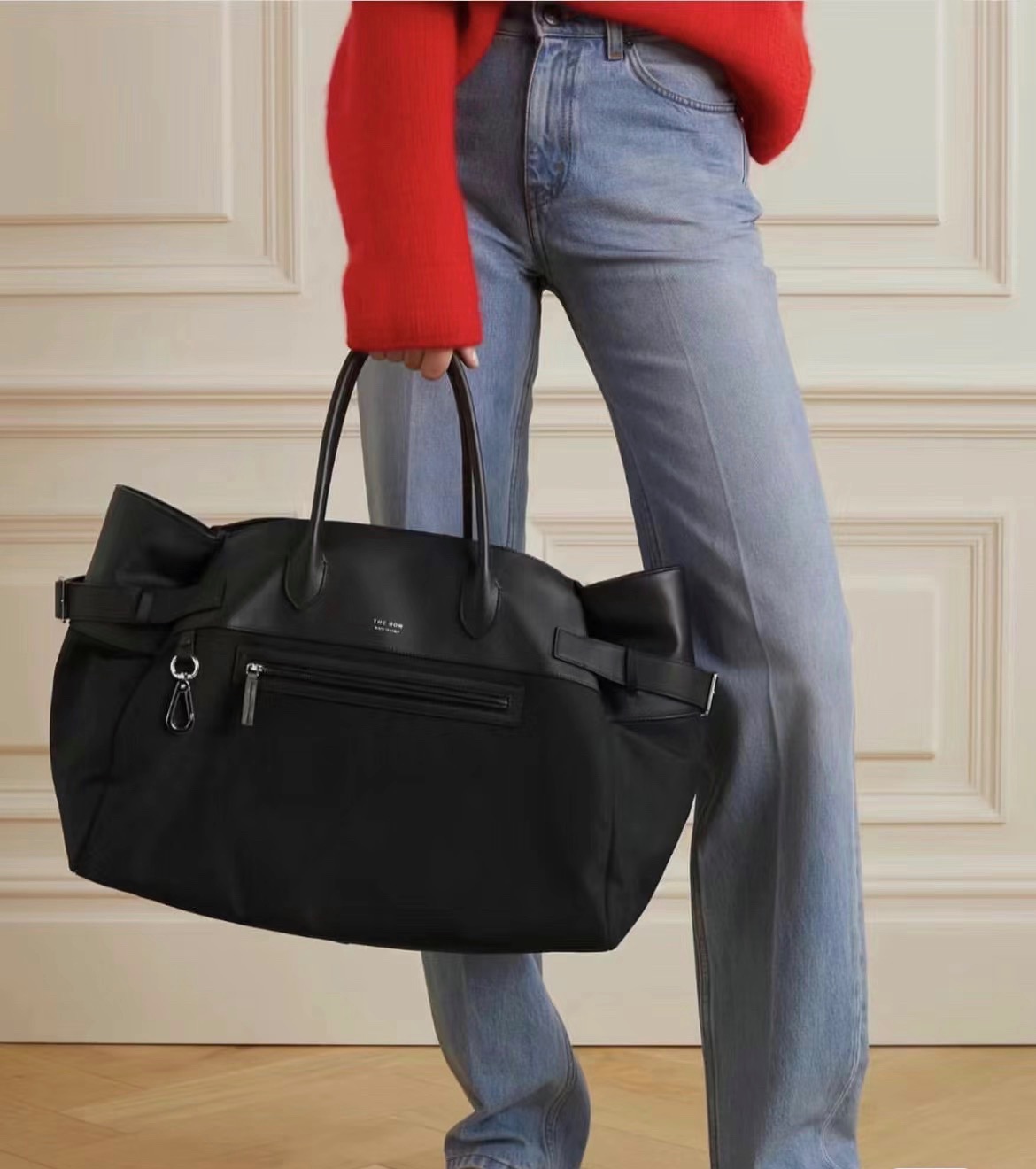 The Row 더로우 마고 17 인사이트 아웃 토트백