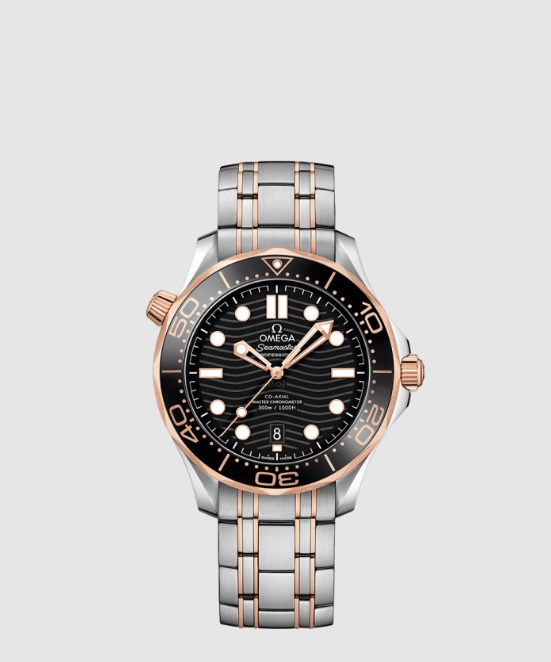 OMEGA 오메가 씨마스터 다이버 300 로즈 콤비 42