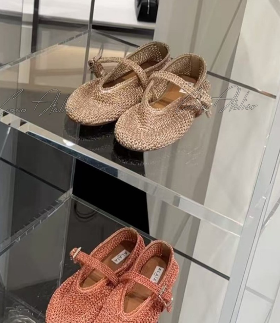 Alaia 알라이아 발레리나 메리제인 샌들