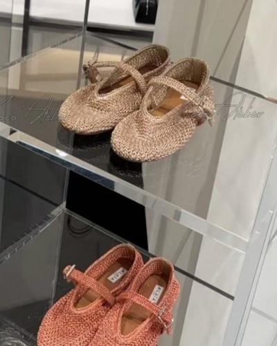Alaia 알라이아 발레리나 메리제인 샌들