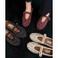 Alaia 알라이아 스톤 스웨이드 샌들