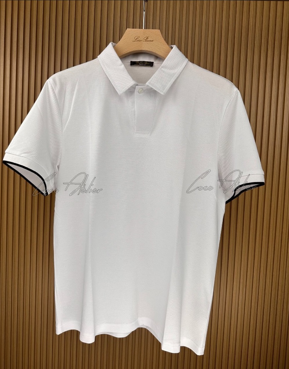 Loro Piana 로로피아나 비즈니스 캐주얼 피케 폴로 셔츠 +4color