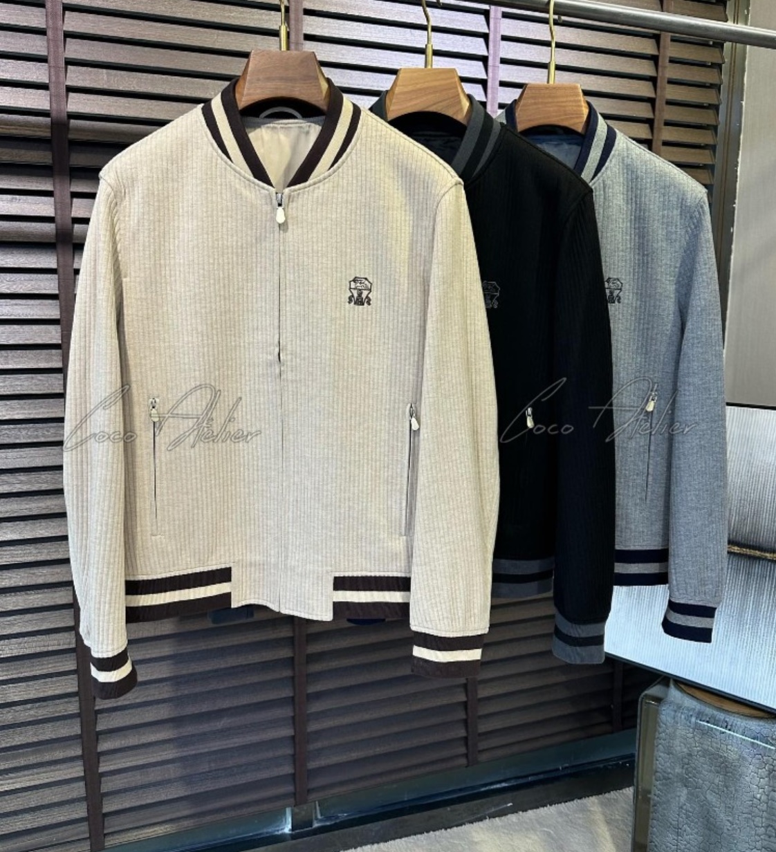 Brunello Cucinelli 브루넬로 고급 스포츠 캐주얼 자켓 +3color