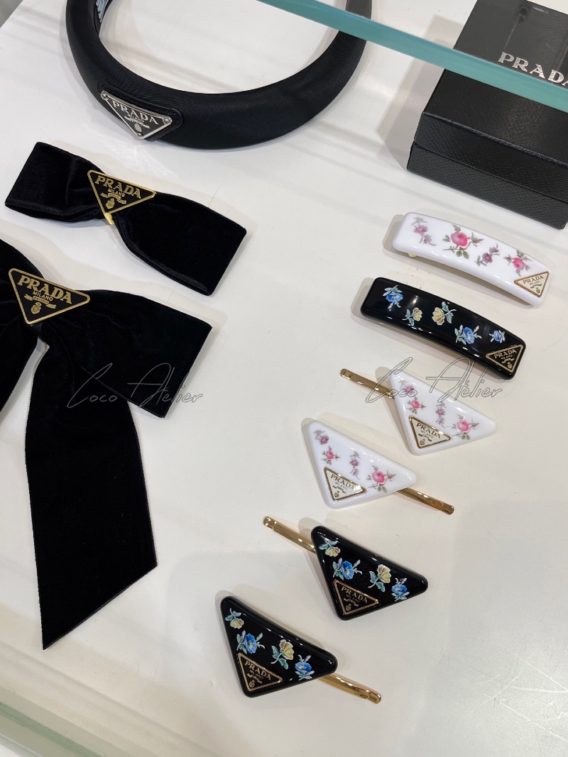 PRADA 프라다 헤어핀