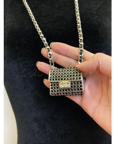CHANEL 샤넬 cc 플랩 목걸이