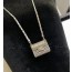 CHANEL 샤넬 cc 플랩 목걸이