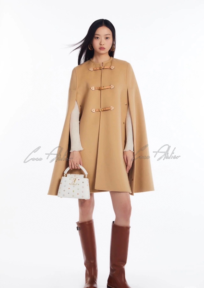 Louis Vuitton 루이비통 캐시미어 케이프 코트