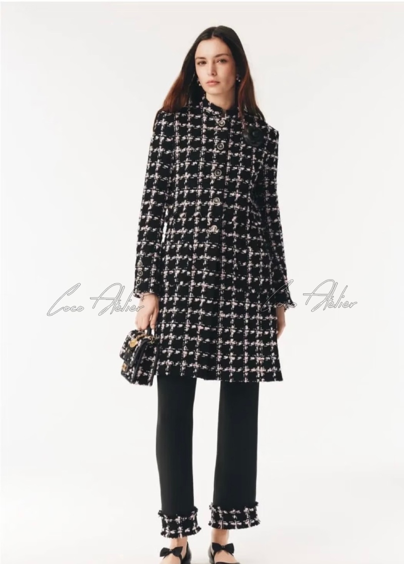 CHANEL 샤넬 트위드 코트