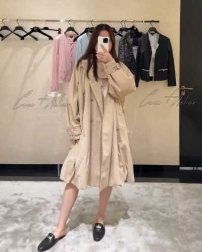 CHANEL 샤넬 트렌치 코트