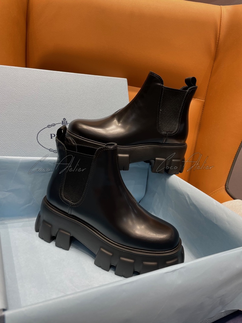 PRADA 프라다 앵클 부츠