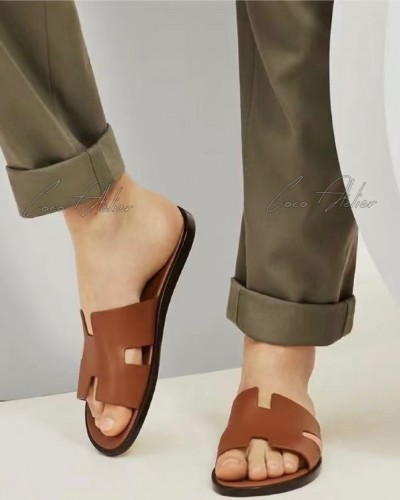 HERMES 에르메스 Lzmir 슬리퍼