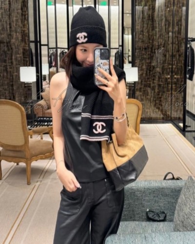 CHANEL 샤넬 캐시미어 머플러