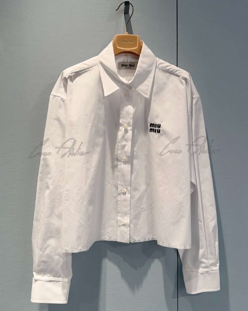 Miumiu 미우미우 로고 셔츠