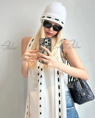 CHANEL 샤넬 비니 & 머플러