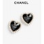 CHANEL 샤넬 하트 귀걸이