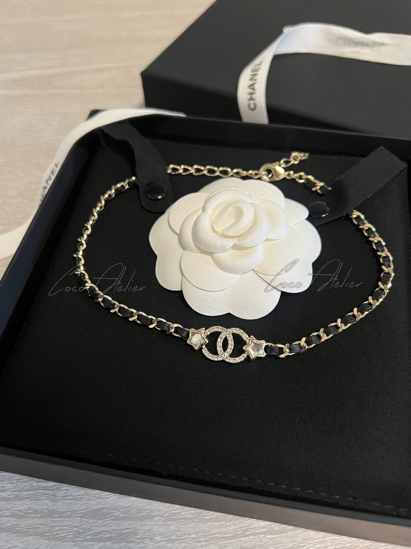 CHANEL 샤넬 체인 초커 목걸이