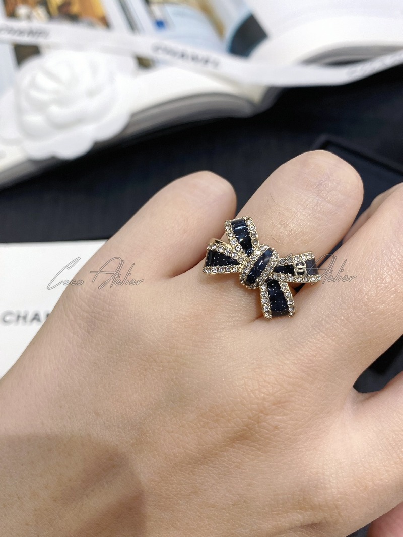 CHANEL 샤넬 리본 반지