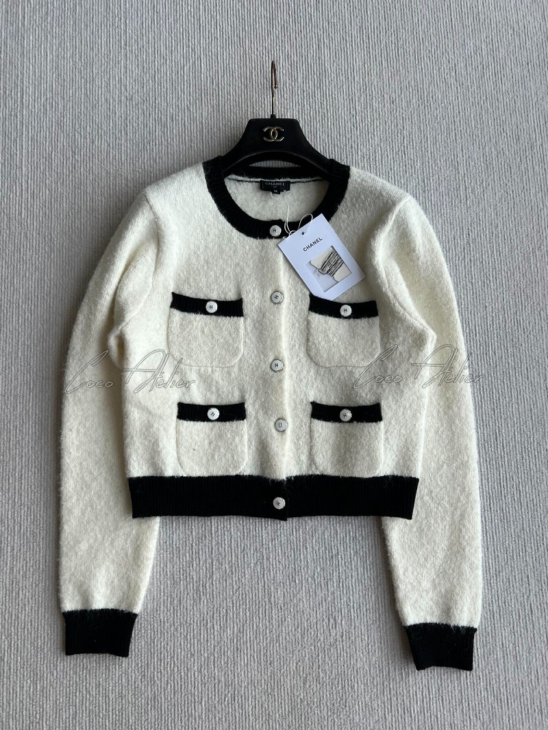 CHANEL 샤넬 캐시미어 가디건