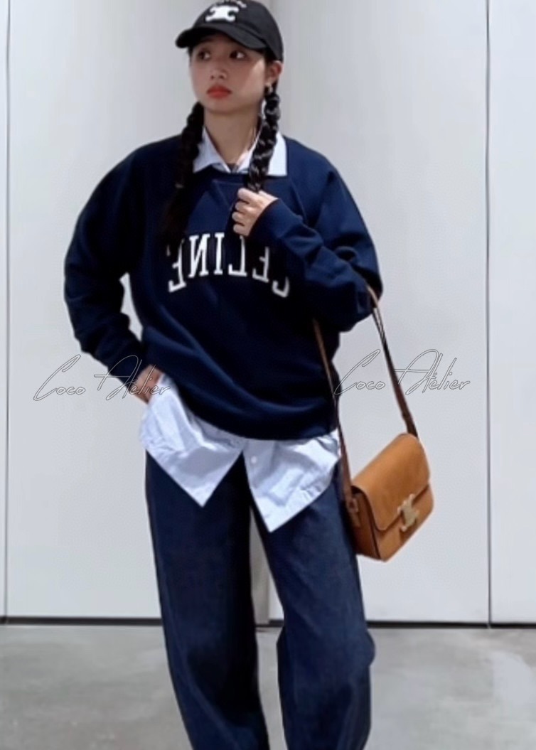 CELINE 셀린느 남녀공용 맨투맨