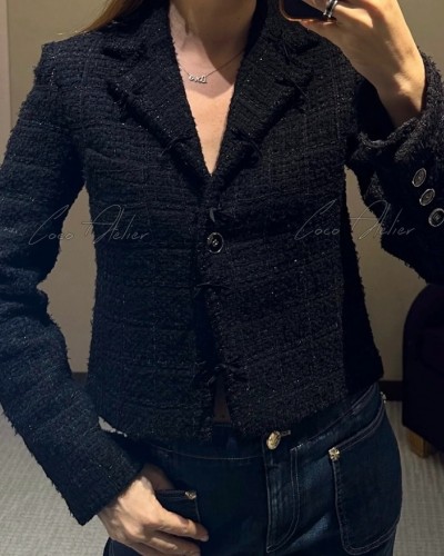 CHANEL 샤넬 트위드 자켓