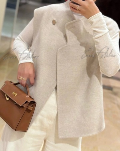 HERMES 에르메스 캐시미어 베스트