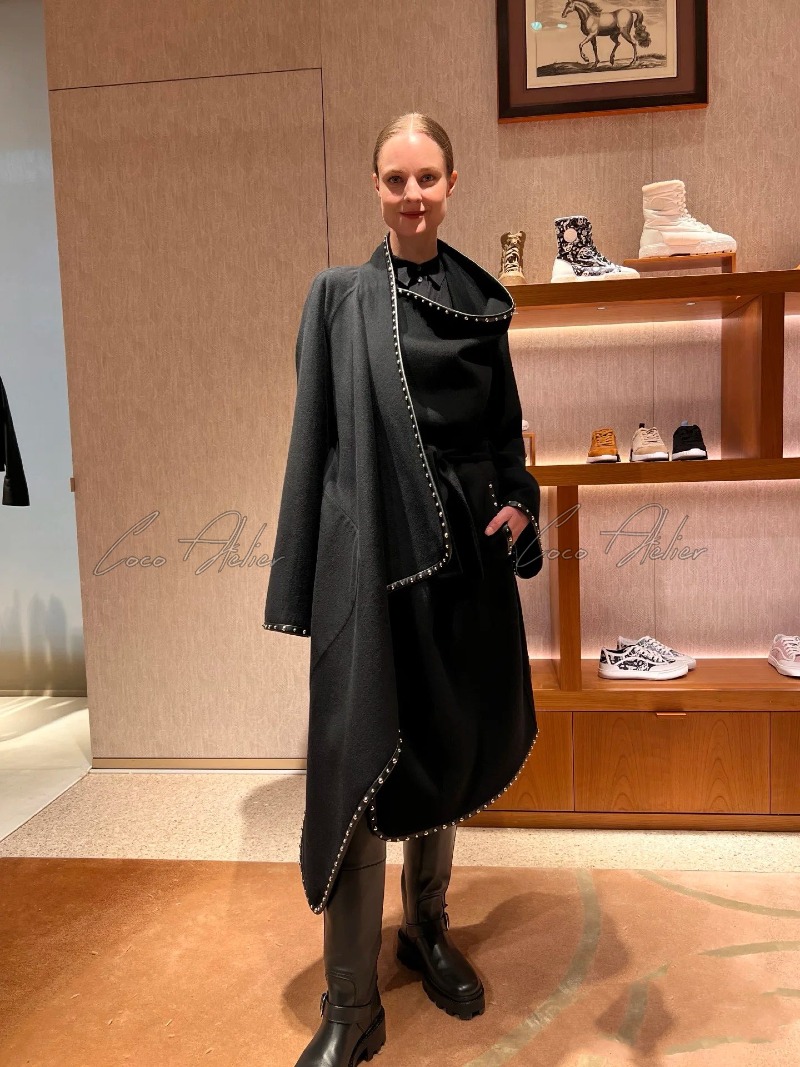 HERMES 에르메스 캐시미어 코트